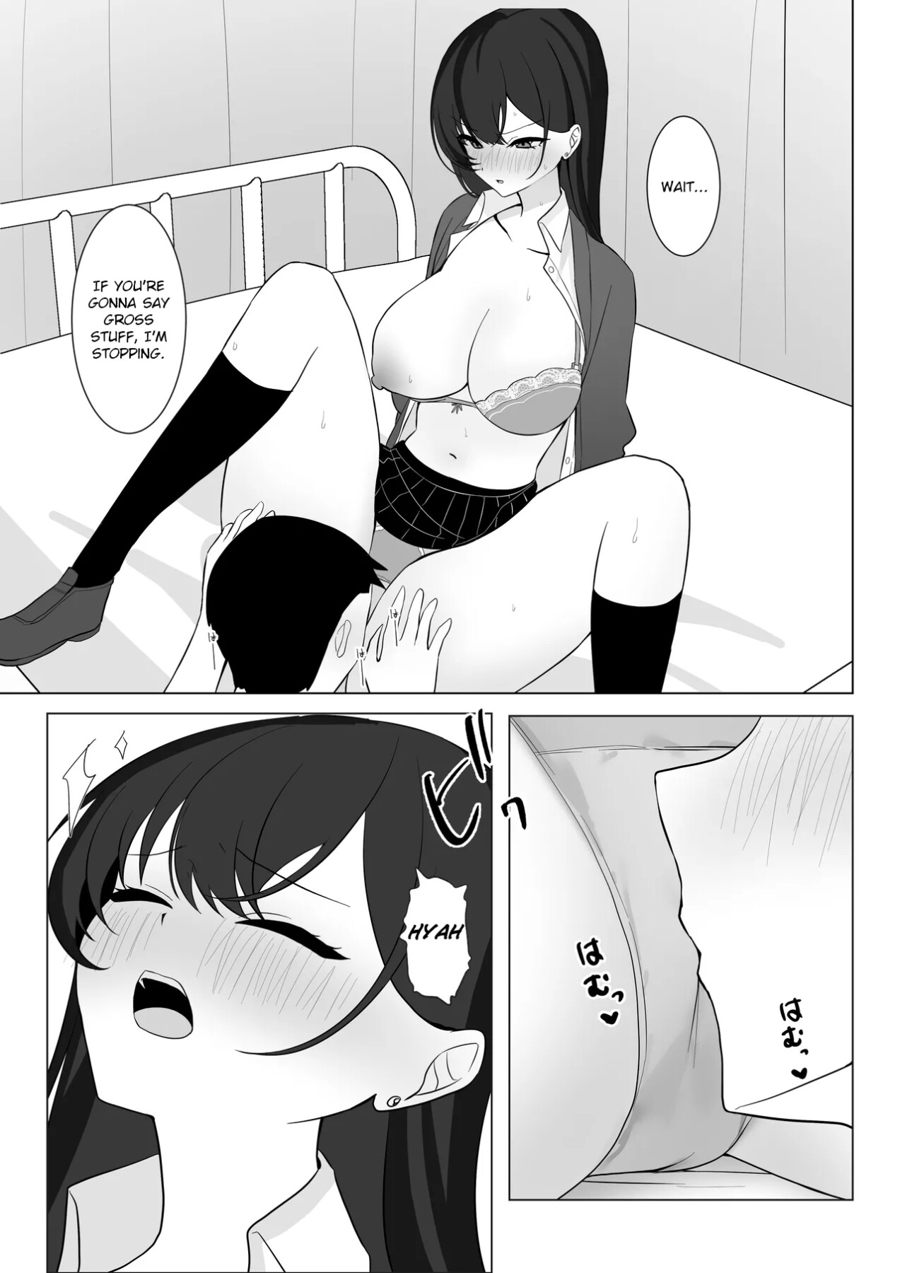 Hentai Manga Comic-The most feared senpai in school is a pushover and can't even refuse lewd requests-Read-21